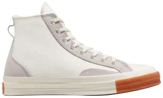 Кроссовки Converse Chuck 70 High Lined Colorblock - Vintage White Gum, кремовый