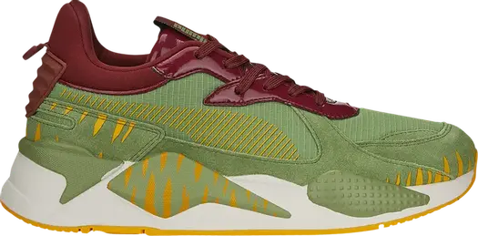 Кроссовки Puma Masters of the Universe x RS-X 40th Anniversary - Battle Cat, зеленый