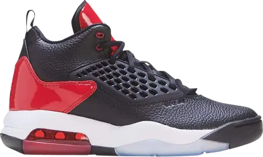 Кроссовки Jordan Maxin 200 GS Black Gym Red, черный