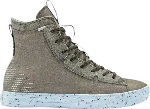 Кроссовки Converse Chuck Taylor All Star Crater High Yellow Carbon Jasper, зеленый