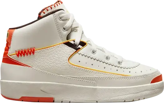 Кроссовки Maison Château Rouge x Air Jordan 2 PS United Youth International, кремовый