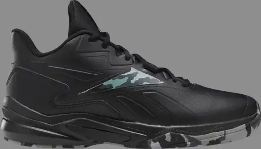 Кроссовки more buckets 'black camo' Reebok, черный