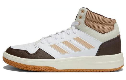 Кроссовки Adidas Gametaker Vintage Basketball Unisex, белый/черный/коричневый