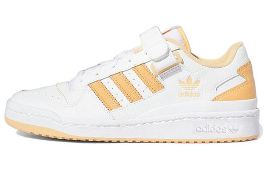 Кроссовки Adidas Originals Forum Low, белый/светло-оранжевый