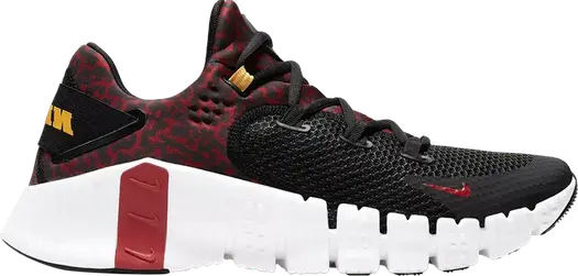 Кроссовки Nike Free Metcon 4 'Leopard', черный