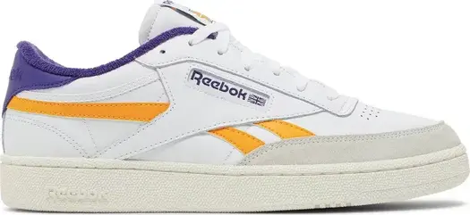 Кроссовки club c revenge 'white bold purple' Reebok, белый