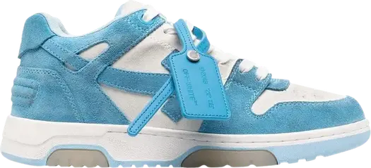 Кроссовки Off-White Out of Office White Light Blue, белый