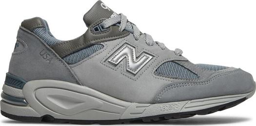 Кроссовки New Balance WTAPS x 990v2 Made In USA 'Grey', зеленый
