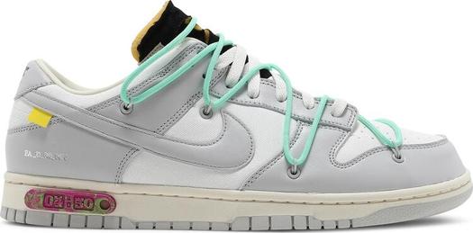 Кроссовки Nike Off-White x Dunk Low 'Lot 04 of 50', белый