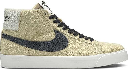 Кроссовки Nike Stussy x Blazer Mid SB 'Midwest Gold', загар