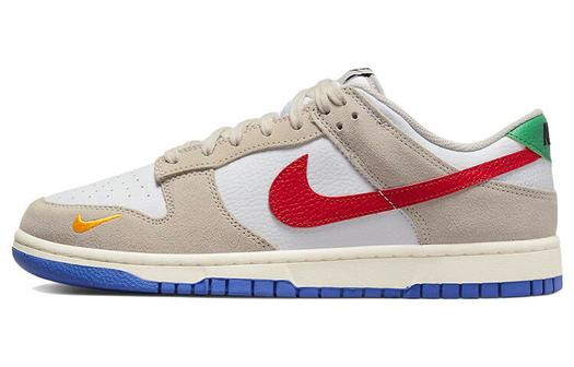Кроссовки Nike Dunk Low, белый/бежевый