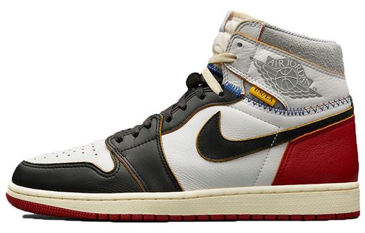 Кроссовки Jordan Union LA x Air Jordan Vintage Unisex, белый/черный/серый