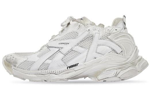 Кроссовки Balenciaga Runner Leather Free Белый