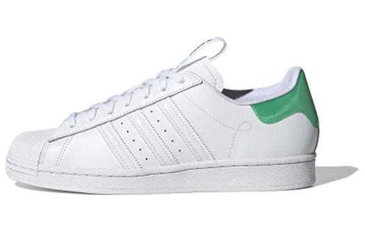 Кроссовки Adidas Originals Originals Superstar Guangzhou Retro Low Top Casual Skate Shoes Unisex White Green