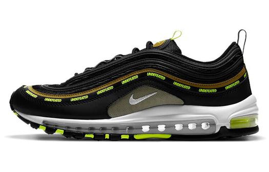 Кроссовки Nike Air Max 97 Undefeated, черный/зеленый