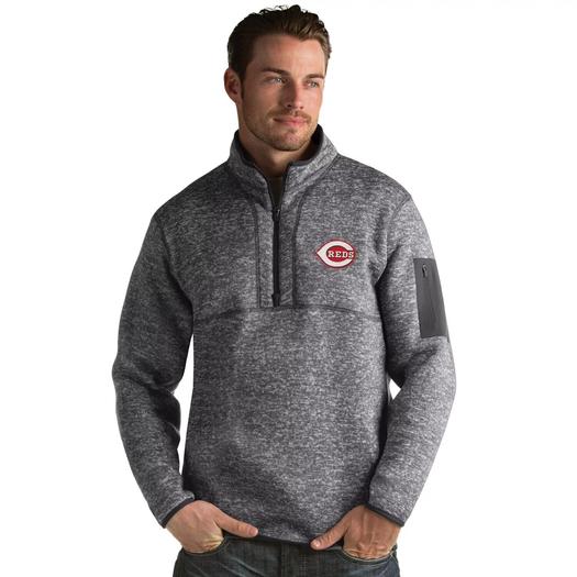 Мужской пуловер Cincinnati Reds Fortune Antigua