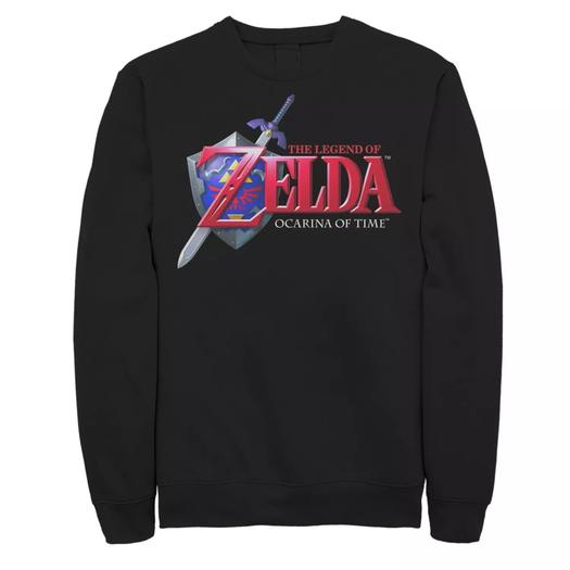 Мужской свитшот с логотипом Legend of Zelda Licensed Character