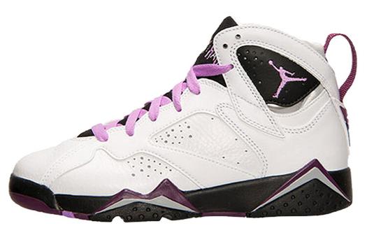 Кроссовки Jordan Air Jordan 7 Vintage Basketball Unisex, белый/черный/сиреневый