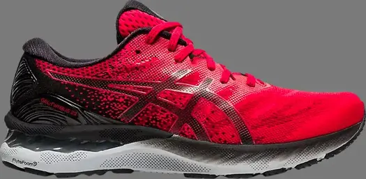 Кроссовки gel nimbus 23 'classic red black' Asics, красный