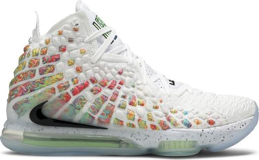 Кроссовки Nike LeBron 17 'Air Command Force', белый