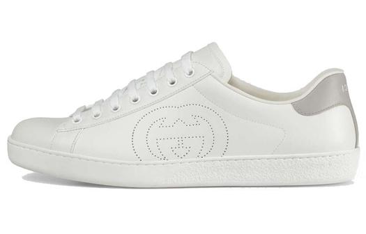Кроссовки Gucci Ace Interlocking G, низкие, белые