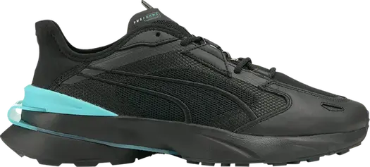 Кроссовки Puma PWRFrame OP-1 Equinox Black Elektro Aqua, черный