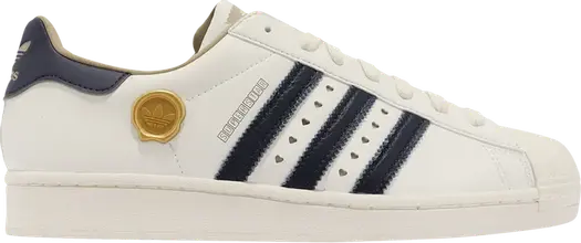 Кроссовки Adidas Superstar s Day 2023 - Navy', кремовый