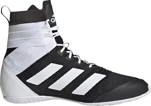 Кроссовки высокие Adidas Speedex 18, белый/черный