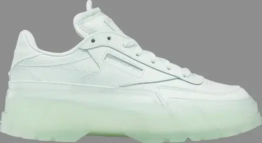 Кроссовки cardi b x club c j 'aqua dust' Reebok, зеленый
