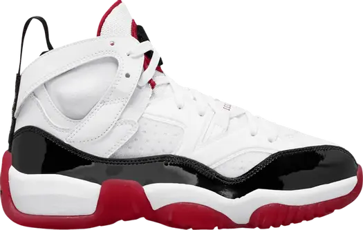 Кроссовки Jumpman Two Trey GS Concord-Bred, белый