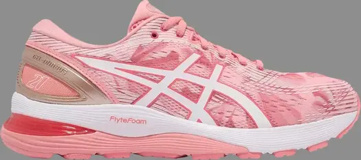 Кроссовки wmns nimbus 21 'wuxi marathon' Asics, розовый