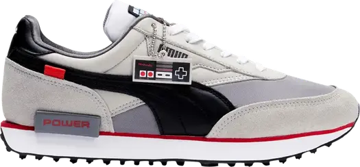 Кроссовки Puma Nintendo x Future Rider Jr Retro Console, серый