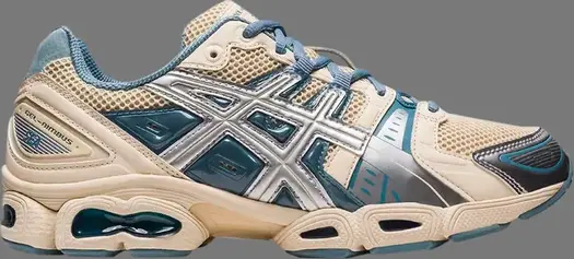 Кроссовки wind and sea x gel nimbus 9 'cream blue' Asics, пломбир