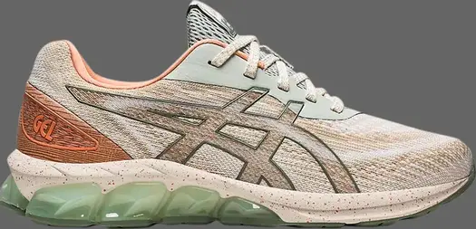 Кроссовки gel quantum 180 7 'light sage feather grey' Asics, серый