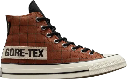Кроссовки Converse Chuck 70 GTX High Grid - Cedar Bark, оранжевый