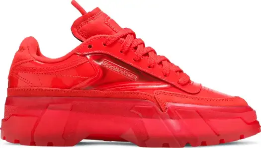 Кроссовки cardi b x club c j 'red clear' Reebok, красный