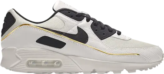 Кроссовки Nike Air Max 90 Unlocked By You, бело-черный