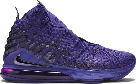 Кроссовки Nike NBA 2K20 x LeBron 17 'Bron 2K' Gamer Exclusive, фиолетовый