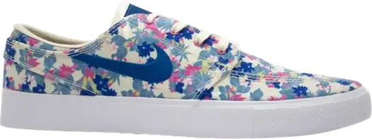 Кроссовки Nike SB Stefan Janoski Canvas RM 'Floral', синий