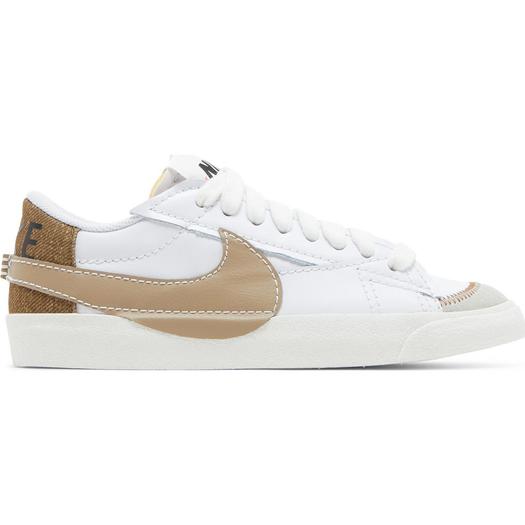 Кроссовки Nike Blazer Low, бело-коричневый