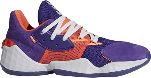 Кроссовки Adidas Harden Vol. 4 'Su Casa Mi Casa - Phoenix Suns', фиолетовый