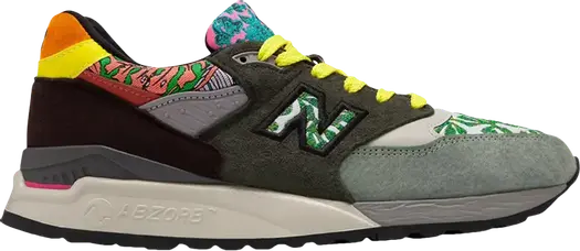 Кроссовки New Balance 998 Made In USA 'Earth Patterns', многоцветный