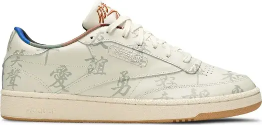 Кроссовки Reebok Club C 85 'Kung Fu Panda Chinese Calligraphy'