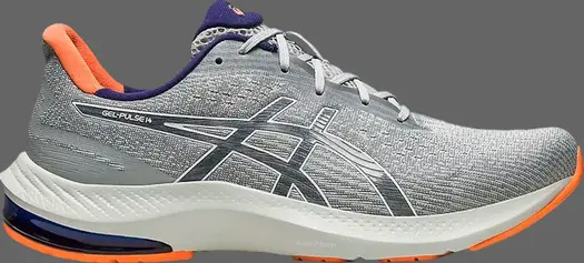 Кроссовки gel pulse 14 'light sage orange' Asics, серый