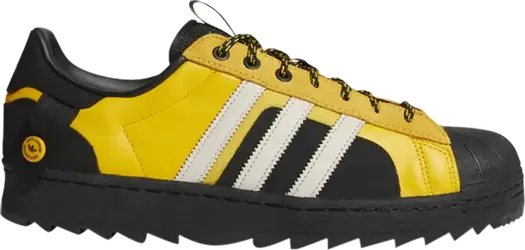 Кроссовки Adidas Superstar Winterized 'Core Black Aluminium', черный