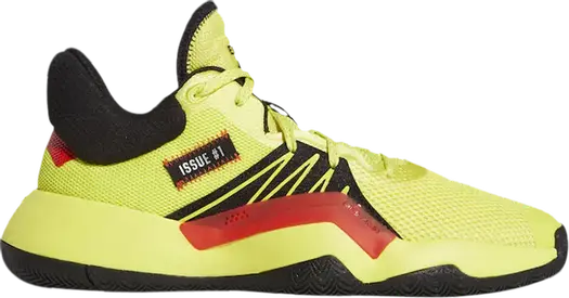 Кроссовки Adidas D.O.N. Issue #1 'Shock Yellow', желтый
