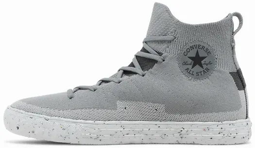 Кроссовки Converse Chuck Taylor All Star Crater Knit High Limestone Grey, серый