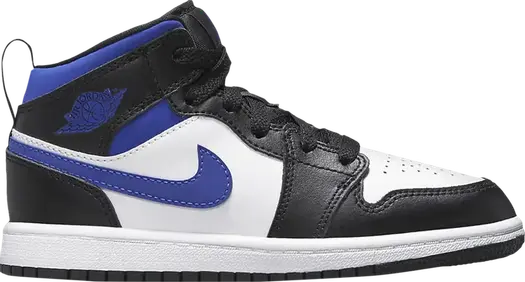 Кроссовки Air Jordan 1 Mid PS Racer Blue, белый
