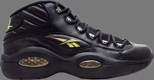 Кроссовки question mid 'new years eve' Reebok, черный