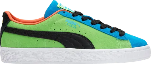 Кроссовки Puma Suede Big Kid Water Fight, зеленый